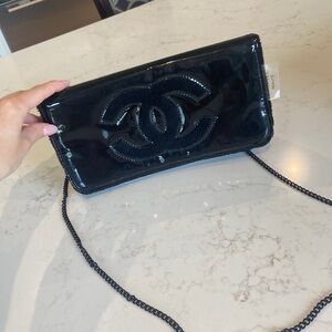 Authentic Chanel beauty bag never used smoke free